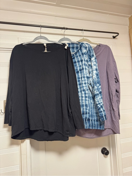 lululemon athletica Tops - Set of 3 lululemon Back In Action shirts